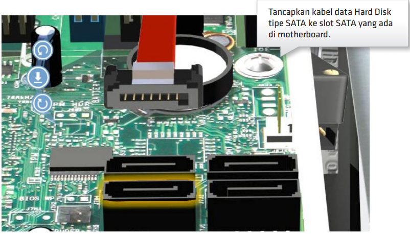 slot yang ada di motherboard